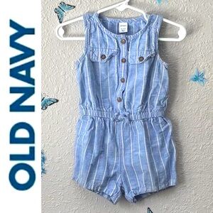 Pin Striped Romper Old Navy